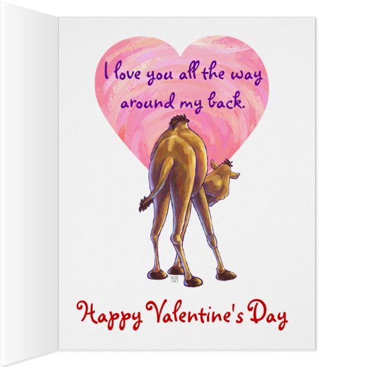 Camel Valentine's Day (Inside (Right))