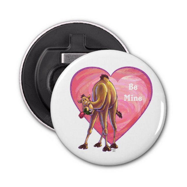 Camel Valentine's Day Bottle Opener (Front)