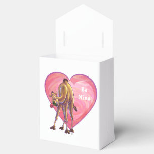 Camel Valentine's Day Favor Boxes