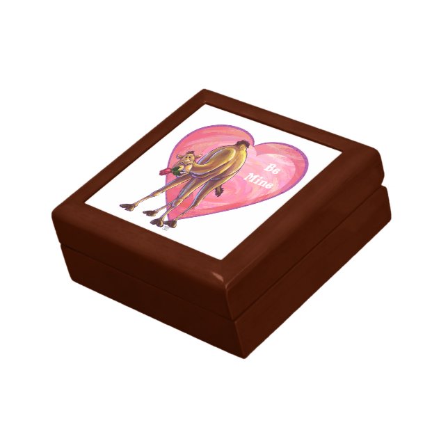 Camel Valentine's Day Keepsake Box (Side)