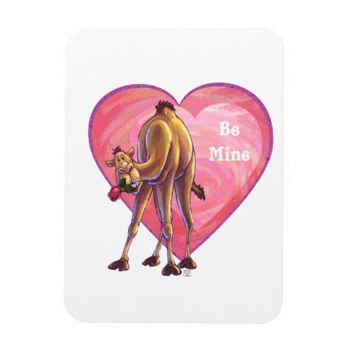 Camel Valentines Day Magnet