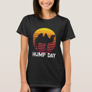 Camel Vintage Retro Sunset Hump Day Arabian Camel  T-Shirt