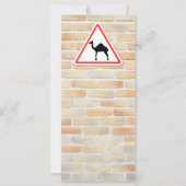 Camel warning sign (Front)