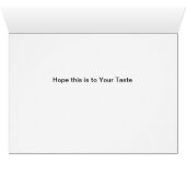 Camel Wine Tasting Card (Inside Horizontal (Bottom))