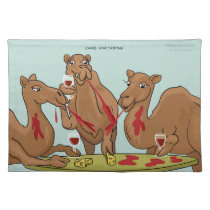 Camel Wine Tasting Placemat