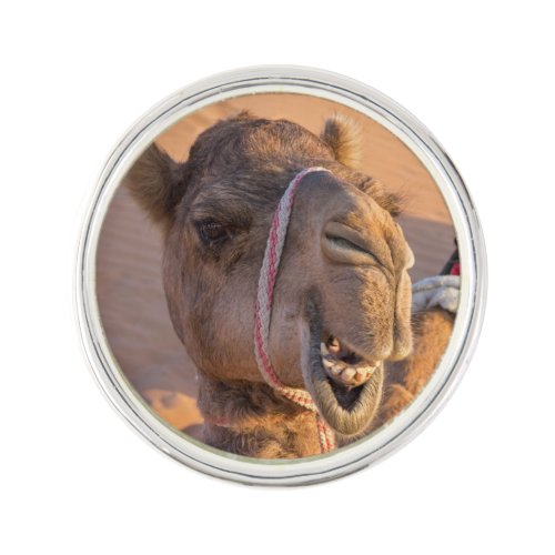 Camel with a funny facial expression _ Oman Lapel Pin