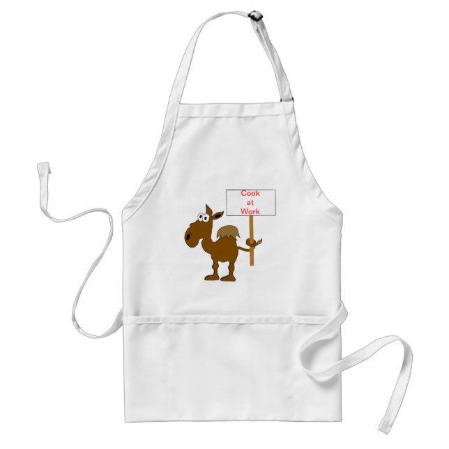 Camel With Sign Apron Template (Front)