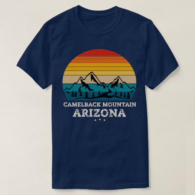 CAMELBACK MOUNTAIN Arizona T-Shirt (Design Front)