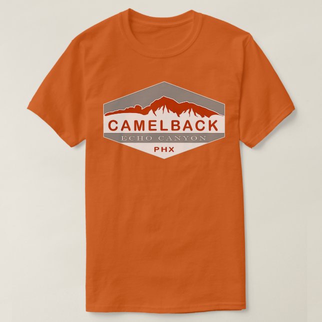 Camelback Mountain Echo Canyon Arizona Hiking  T-Shirt (Design Front)