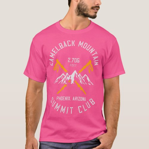 Camelback Mountain Hiking Phoenix Arizona  T_Shirt