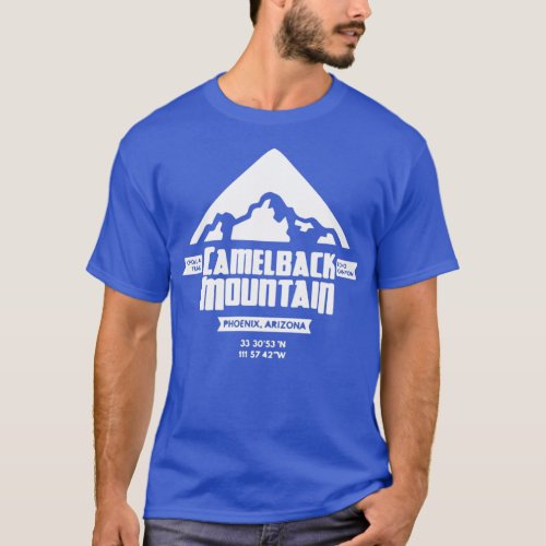 Camelback Mountain Silhouette T_Shirt