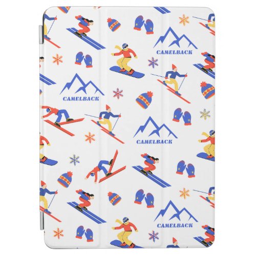 Camelback Pennsylvania Ski Snowboard Pattern iPad Air Cover