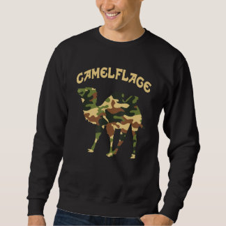 Camelflage Camel Camouflage Sweatshirt