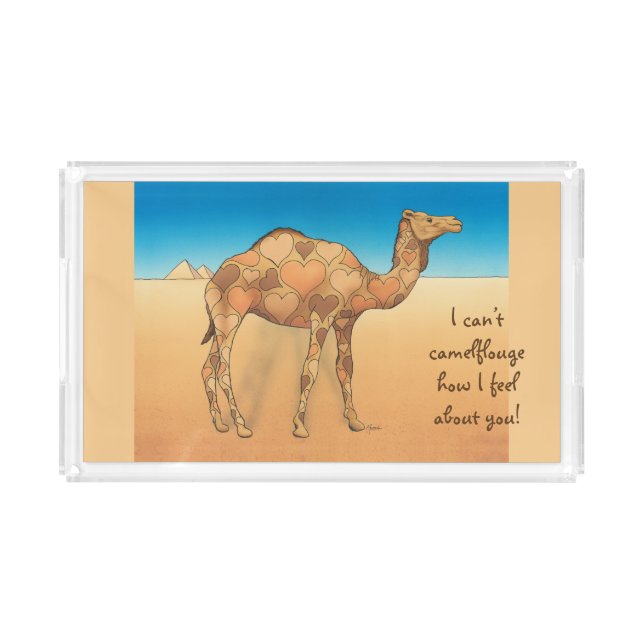 Camelflouge Acrylic Tray (Front)