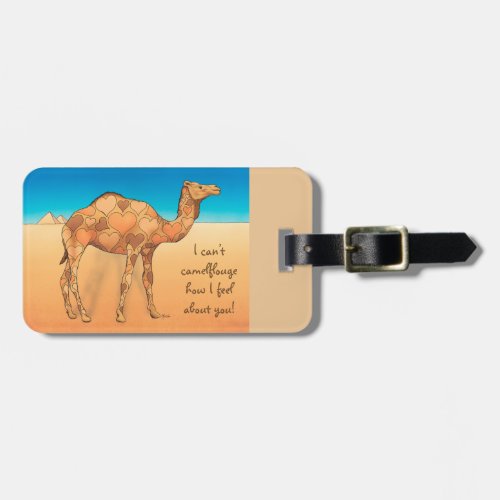 Camelflouge Luggage Tag