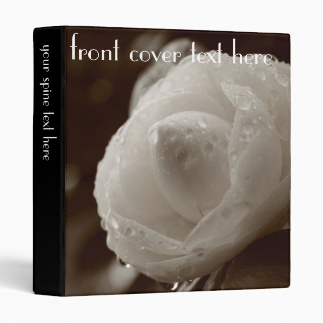 Camellia Binder (Front/Spine)