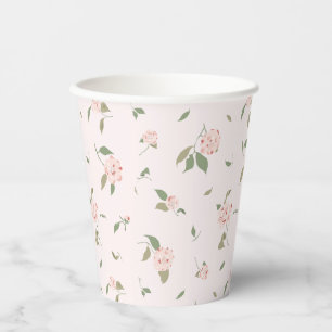 Camellia Garden Paper Cups
