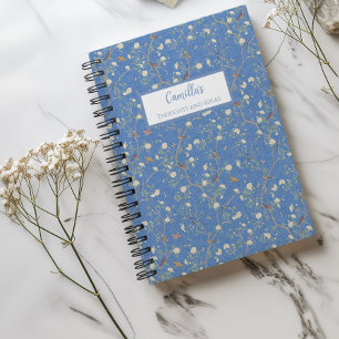 Camellia Garden Personalized Journal Notebook