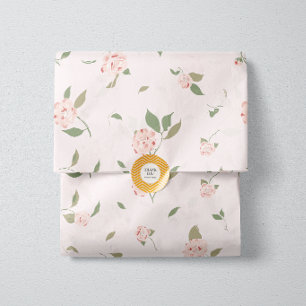 Camellia Garden Soft Pink Tissue Paper