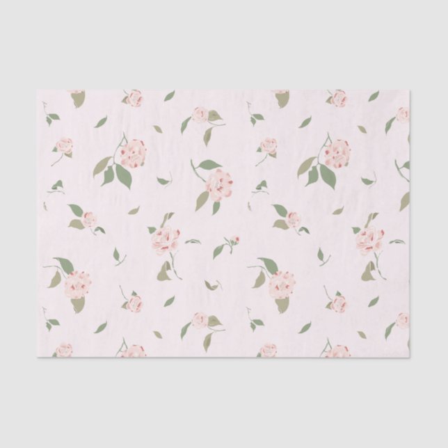 Camellia Garden Tissue Paper (Front)