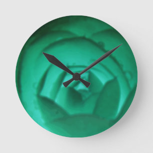 Camellia Hypnotic Wall Clock