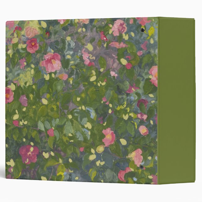 Camellia in Flower 2014 3 Ring Binder (Back/Spine)