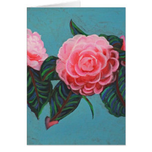 Camellia Japonica Sky Cards