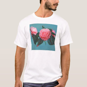 Camellia Japonica Sky T-Shirt