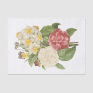 Camellia, Narcissus, Pansy Tissue Paper