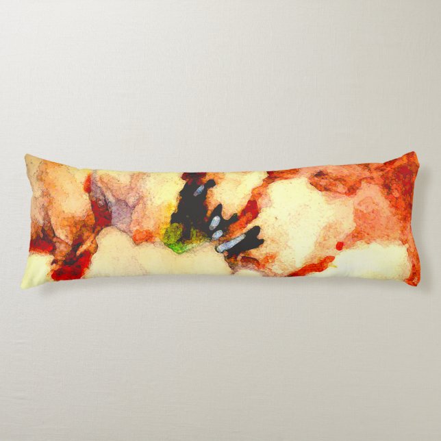 Camellia Prose - Sans Pros Body Pillow (Front)