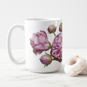 Camellia Rose Garden Flowers Coffee Mug