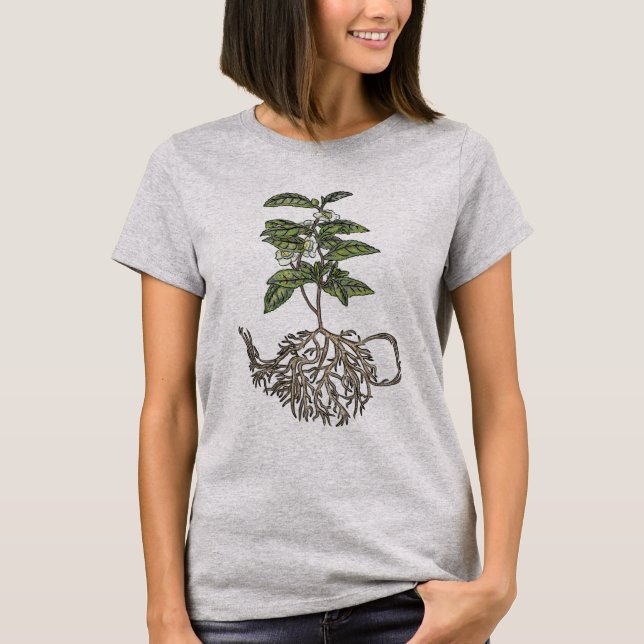 Camellia sinensis - tea plant T-Shirt (Front)