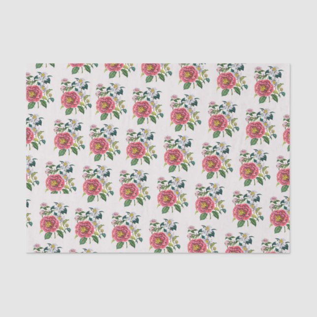 Camellias Tissue Paper (Front)