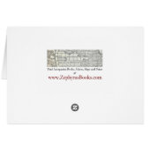 Camelopardalis (Giraffe) Tarandus, Custos Messium Cards (Back Horizontal)