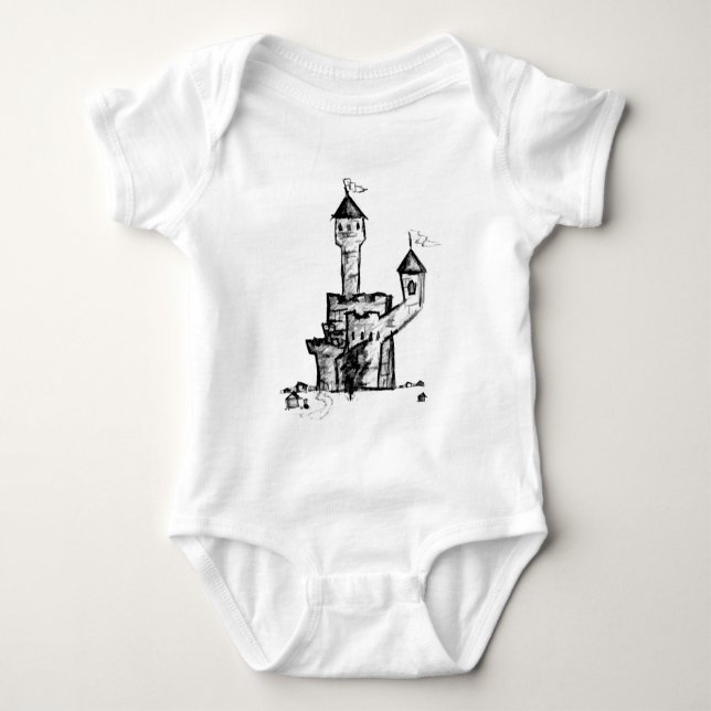 Camelot Baby Bodysuit (Front)