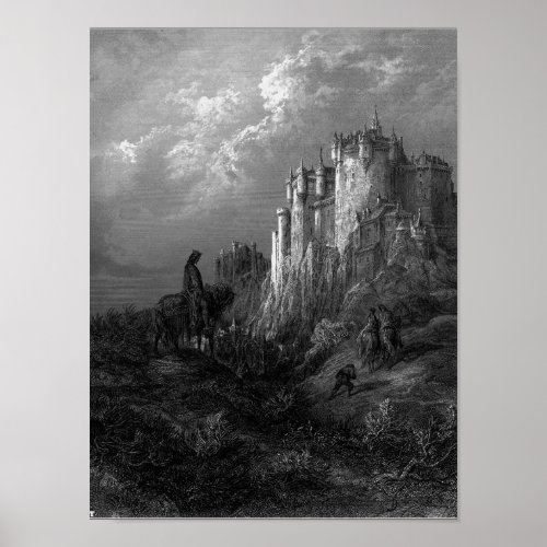 Camelot by Gustave Dor 1868 Poster