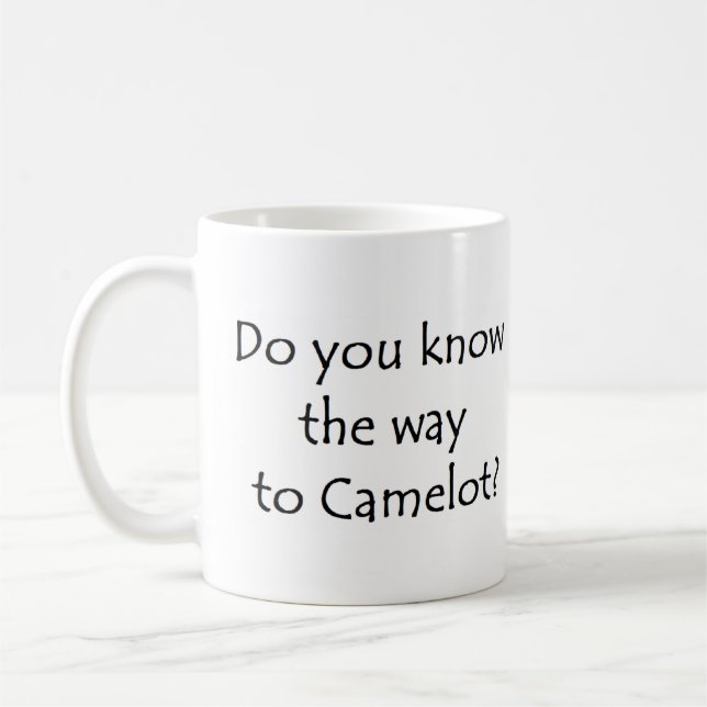 camelot coffee mug (Left)