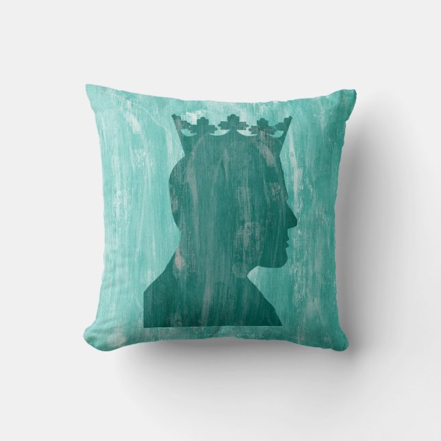 Camelot: King and Queen Throw Pillow (Front)