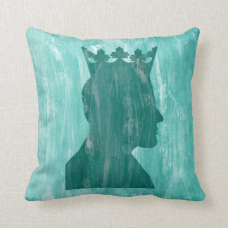 Camelot: King and Queen Throw Pillow