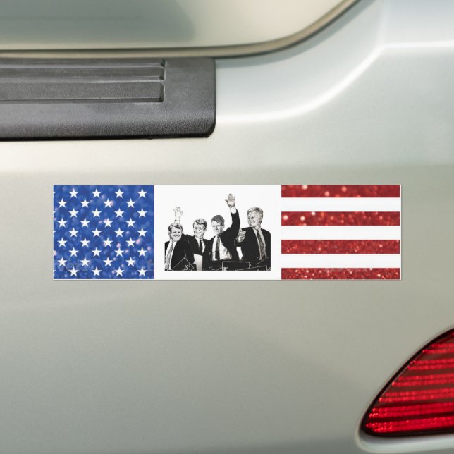 Camelot Restored Bumper Sticker (On Car)