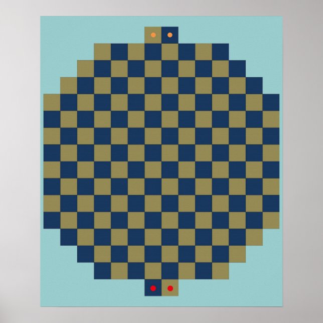 Camelot Vers II (Chivalry) Game Board Poster (Front)