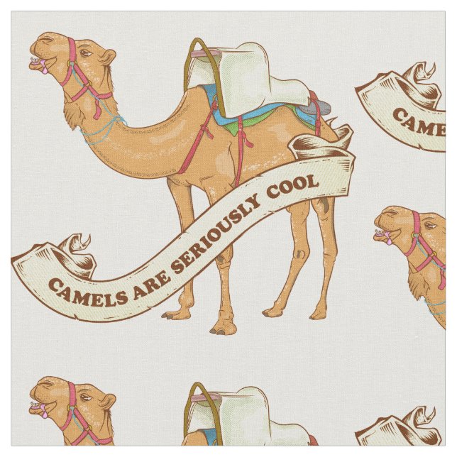 Camels are seriously cool fabric (Close Up)