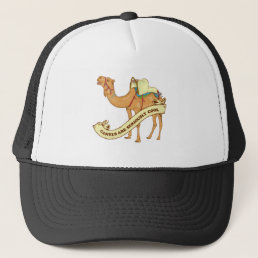 Camels are seriously cool trucker hat