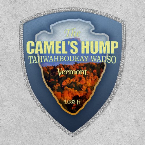 Camels Hump arrowhead  Patch