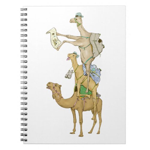 Camels Lost in the desert Notebook