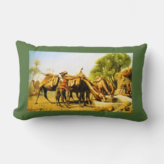 Camels Lumbar Pillow (Front)