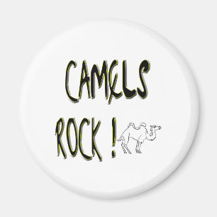 Camels Rock! Magnet