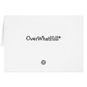 CAMELS SAY "HUMP DAY FOR YOU AT 40" (Back Horizontal)