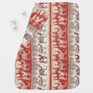 Camels Train, Camels Pattern, camel print Baby Blanket