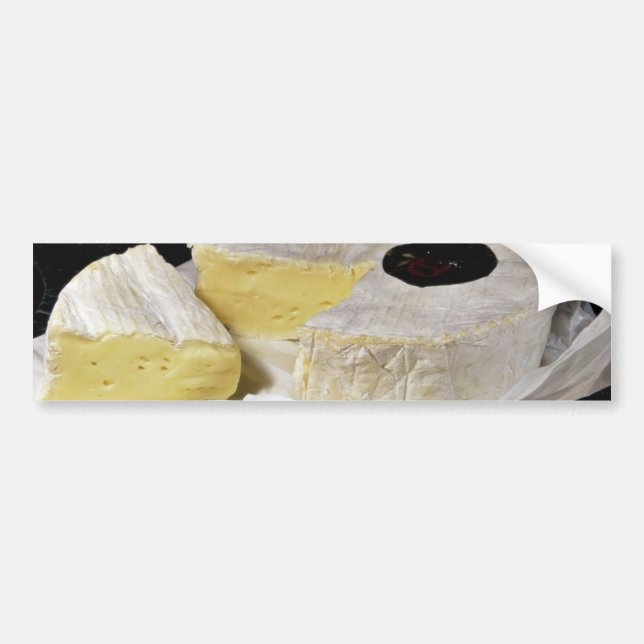 Camembert Cheese Bumper Sticker (Front)